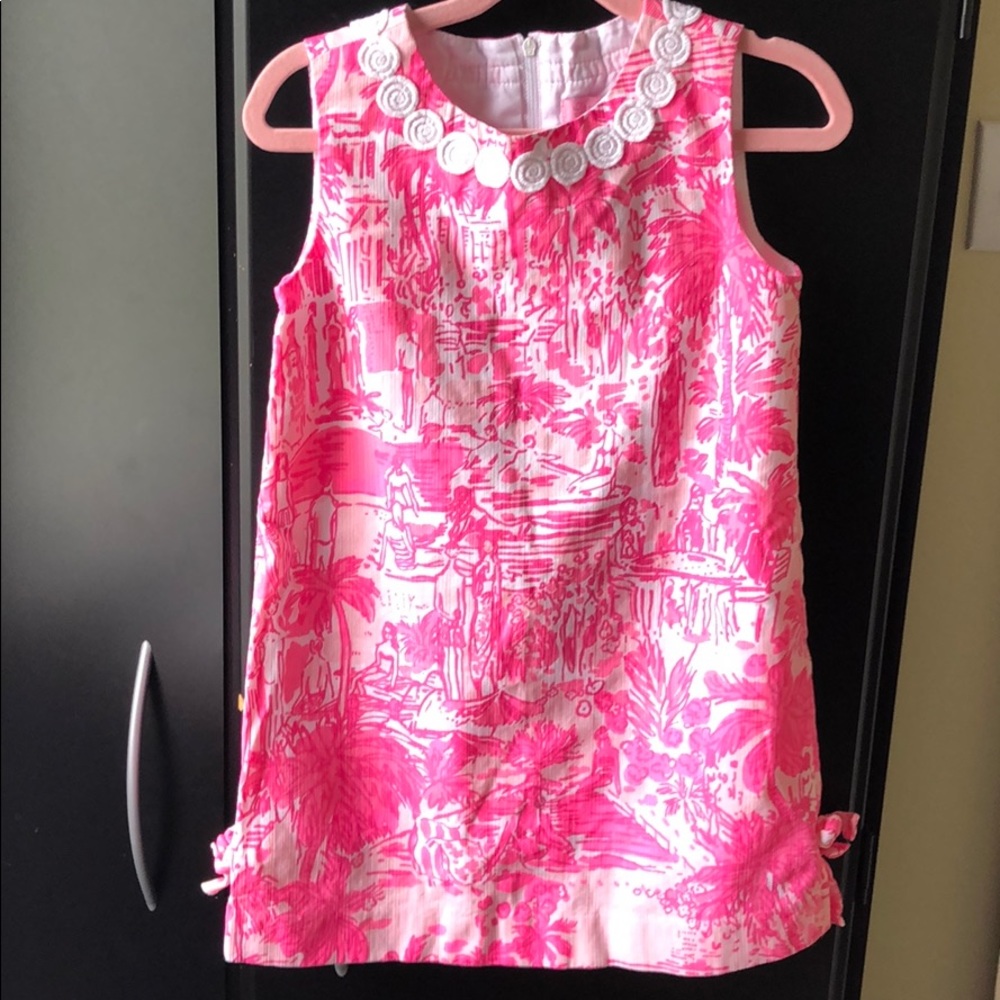 Lily Pulitzer Girls shift dress in sz 7